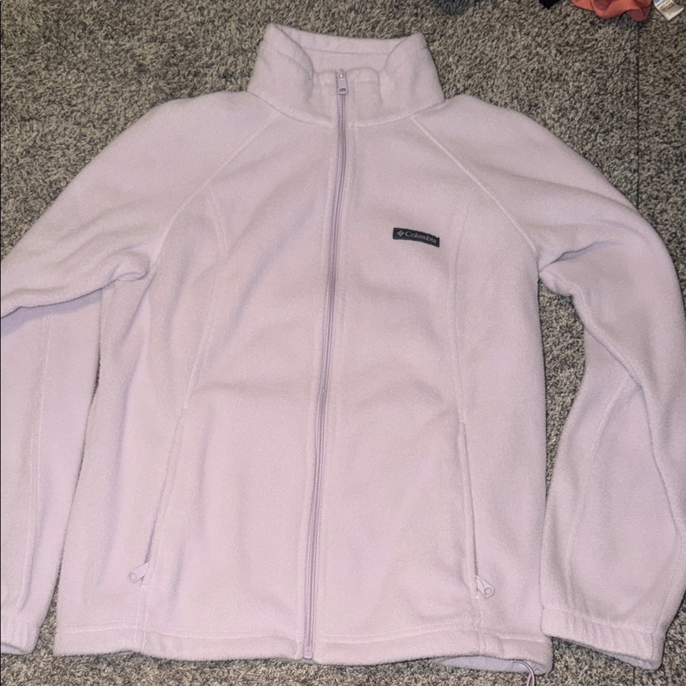 Columbia Women's Light Purple Fleece Jacket